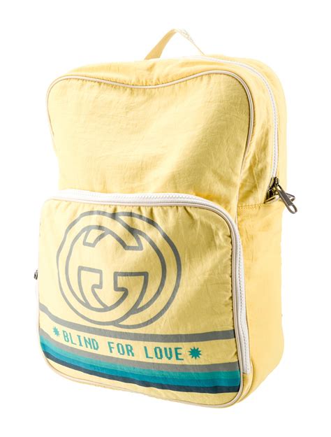 gucci backpack blind for love|gucci blinds for love.